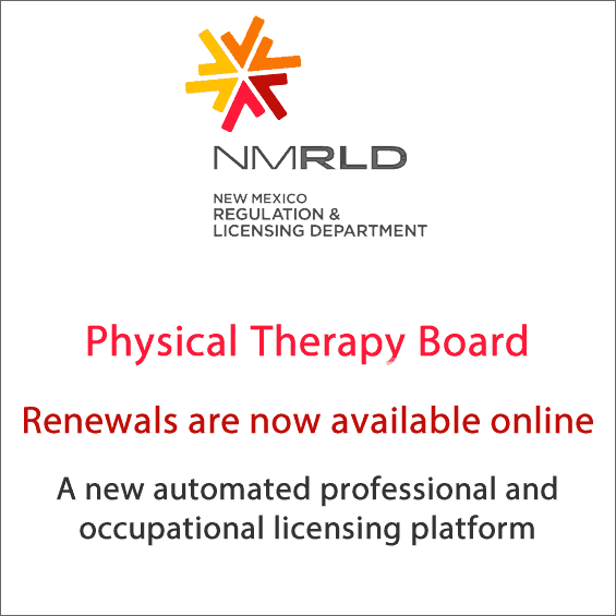 Physical Therapy Board 2023 Renewal Information