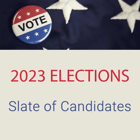 2023 Slate of candidates