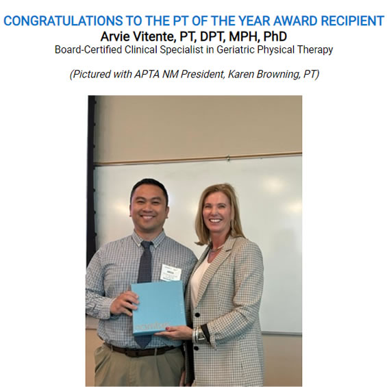 PT of the Year
