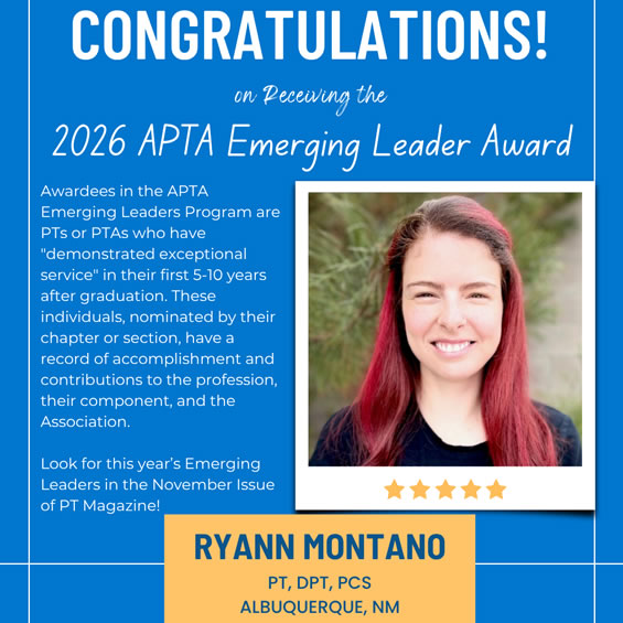2026 Emerging leader award